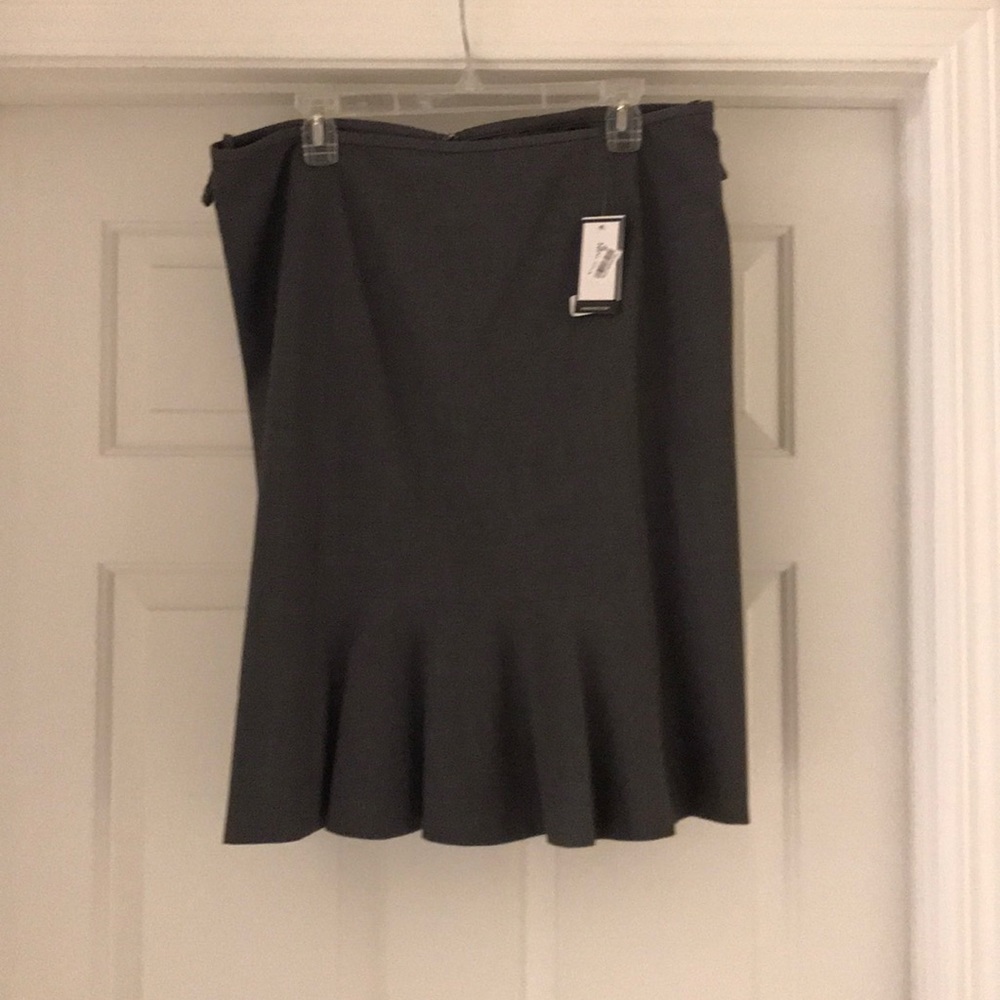 NEW WITH TAGS - Gray suit skirt